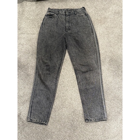 Lee Denim - Lee Jeans Women's 14 Medium Gray‎ Denim Stone Wash Cotton Straight Leg 5-Pockets